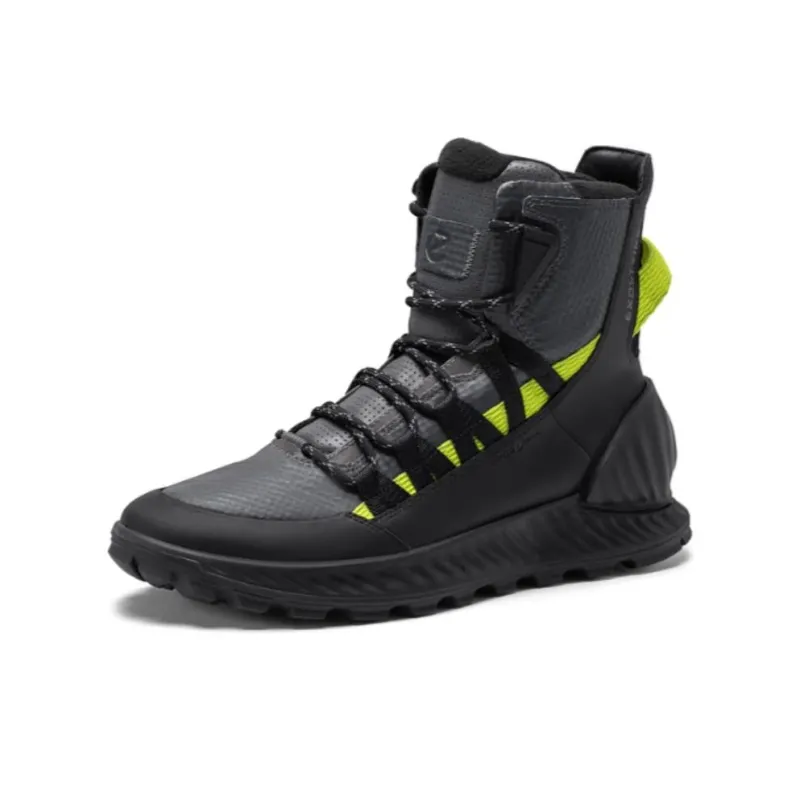 Ecco Breakthrough Mid Top Outdoor Boots Men's Black-1
