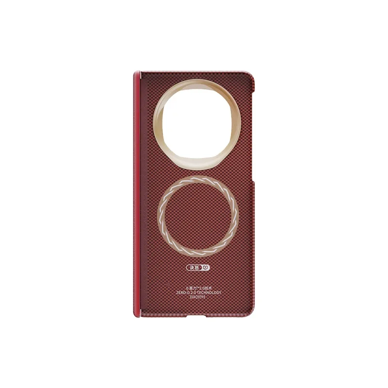 Defense Aramid Material Source Collection Center Axis Model Phone Case Compatibility Huawei Mate X6/Collectible-9