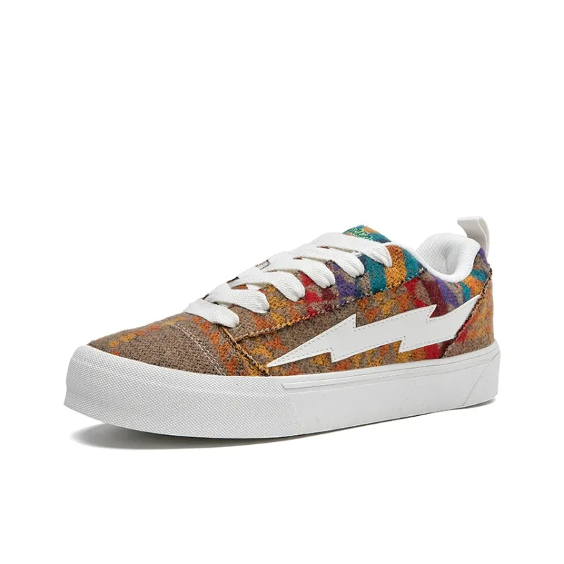 Siningdynamic Anti Slip Wear Resistant Low Top Skateboard Shoes Unisex-11