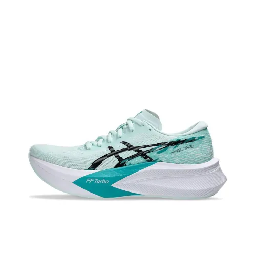 Asics MAGIC SPEED 4 Anti Slip Wear Resistant Low Top Training Running Shoes Women's Light Green