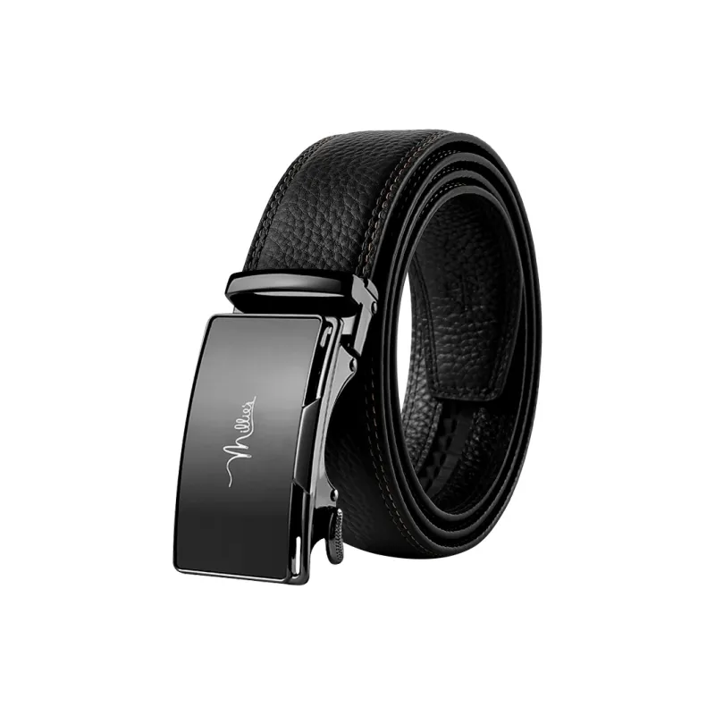MILLIE'S Cow Leather Leather Belts Men's Width  3.5cm-0