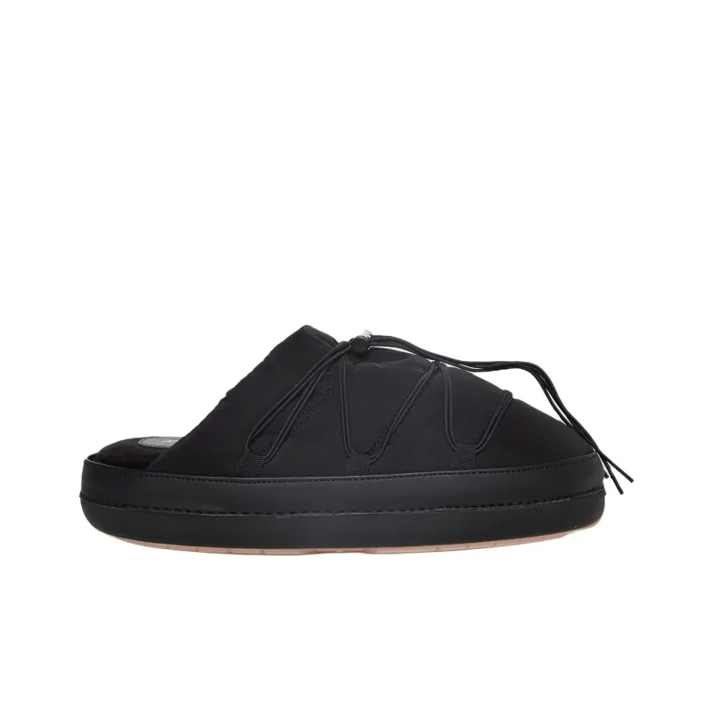 Repetto Wrap-toe Slippers Women's Black-1