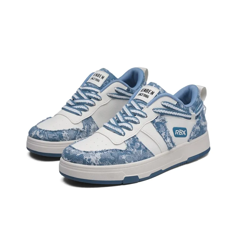 RENBEN Non-slip Lightweight Low-Top Skateboard Shoes Men's-2