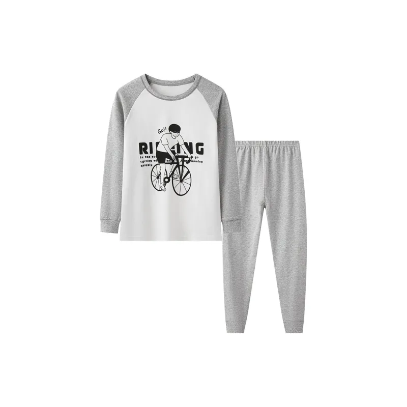 Cotton Gene Unisex Thermal Sets-6