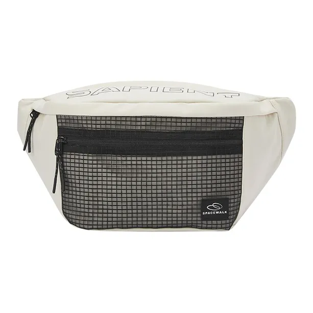 SEM/R Fabric Fanny Pack Regular Unisex Light Khaki/Black-0