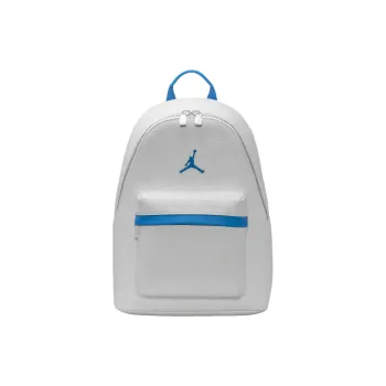 Jordan Polyurethane Backpack Large Size Unisex White