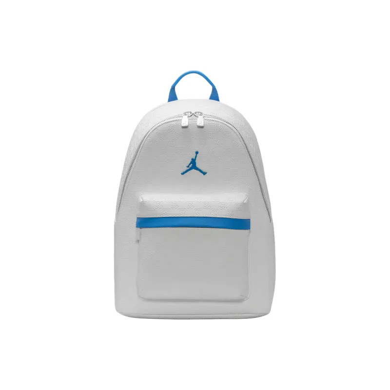 Jordan Polyurethane Backpack Large Size Unisex White-0