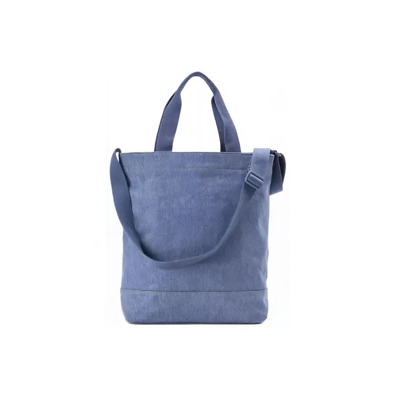 Levi's Cotton And Denim Tote Bag Shopping Bag Handbag Shoulder Bag Unisex Light Sky Blue-1
