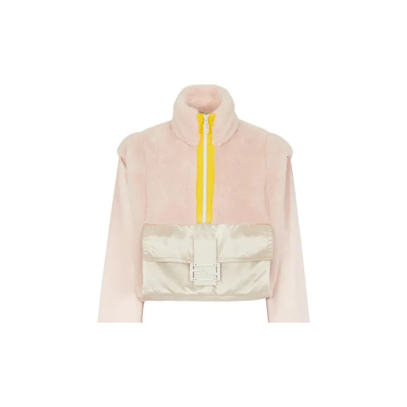 FENDI Jackets Women's Pink-3