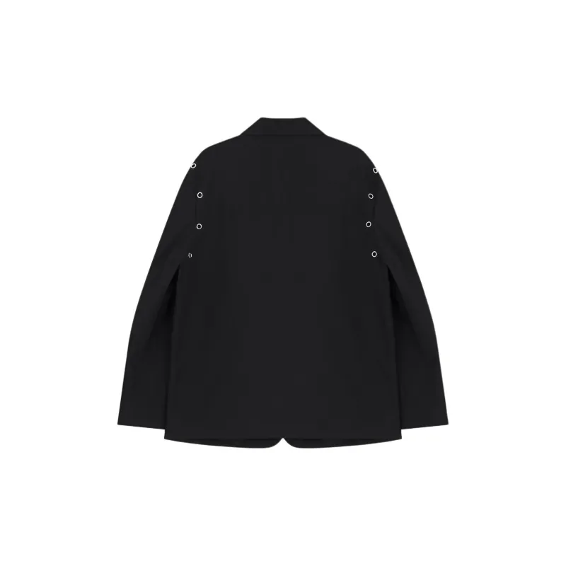 WE11DONE Eyelet Blazer-1