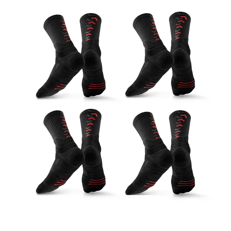 I.t.b Basketball Socks Men's 4 Pack-12
