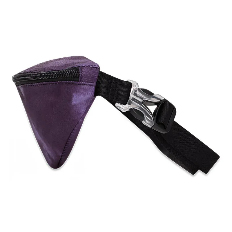 Converse Polyester One Shoulder Crossbody Fanny Pack Regular Unisex Purple-1