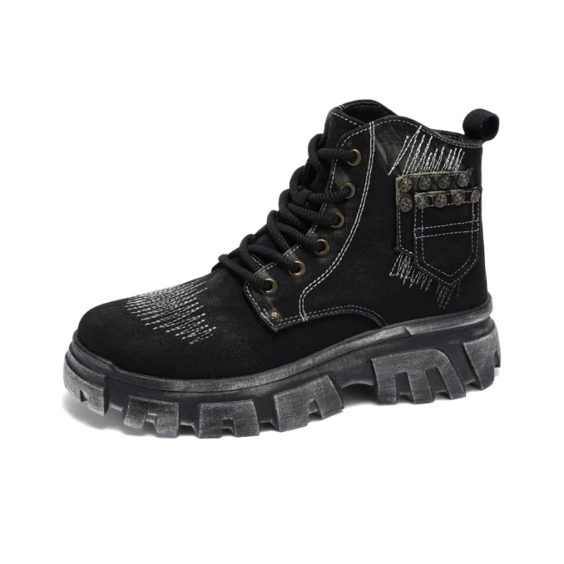 CAHHRRN Martin Boots Men-6