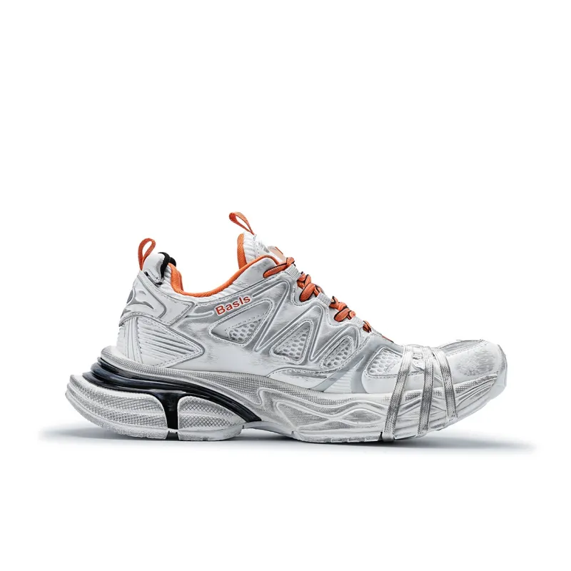 K-WANG Paris Breeze Anti-Slip And Wear-Resistant Height Increasing Low-Top Chunky Sneakers Unisex-25