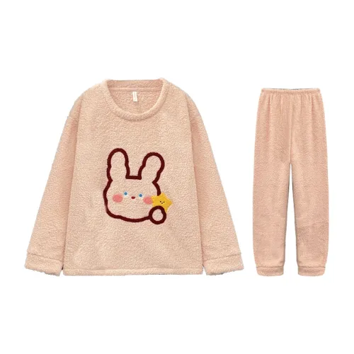 Qiao Ni Tong Pajama Set Women's Cute Bunny