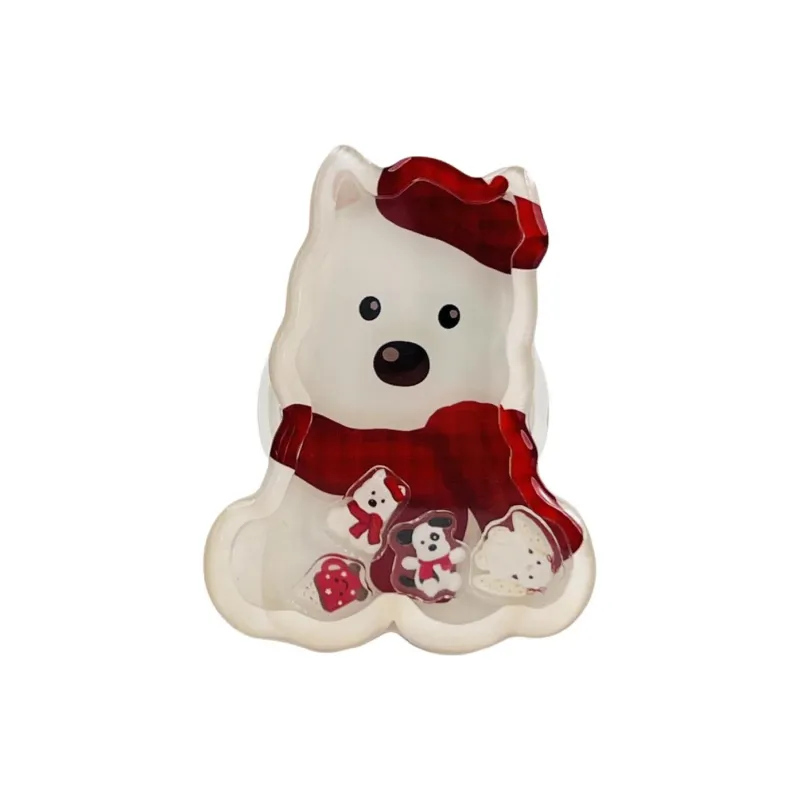 Wei Xin TPU Material Dog Rabbit Rocking Stand Phone Cases Compatible With IPhone 16/15 Pro Max/Apple 13/14 Pro/Max-4