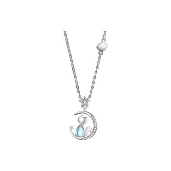 Zheng Baifu Colored Glaze Necklaces Women's