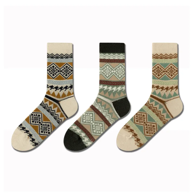 YOOKA Mid Calf Socks Unisex Combo Set-21