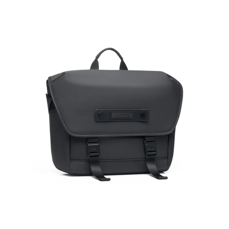OIWAS Fabric Messenger Bag, Handbag Unisex Black/Khaki-2