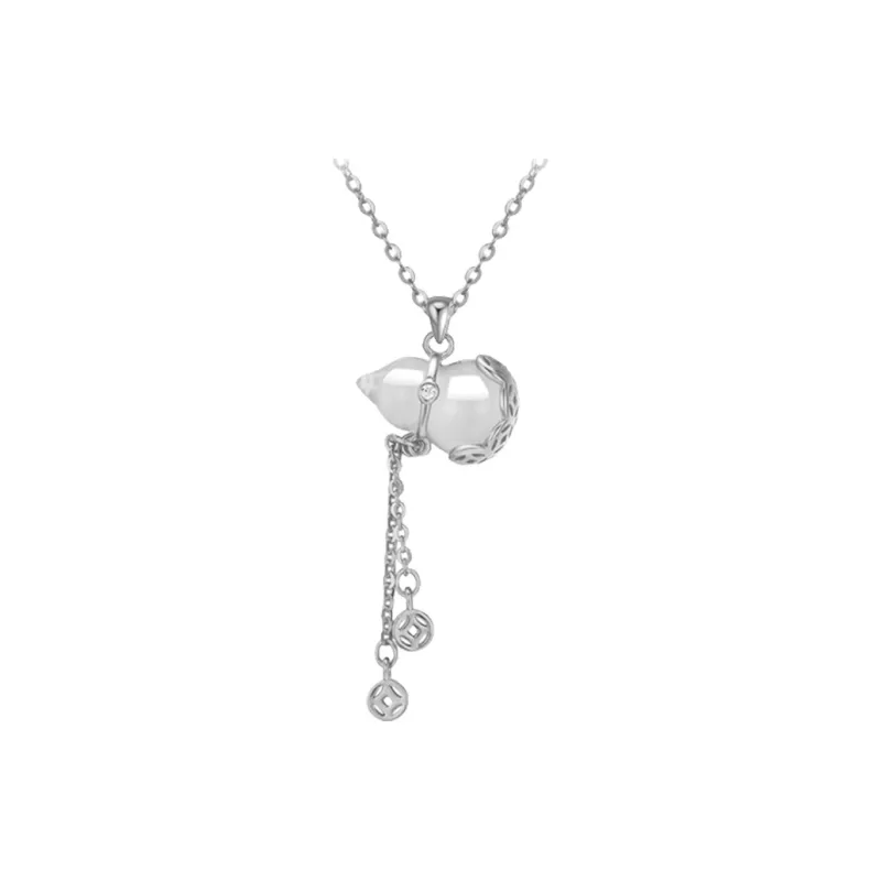 CHINA GOLD Chalcedony Necklaces Women's-3