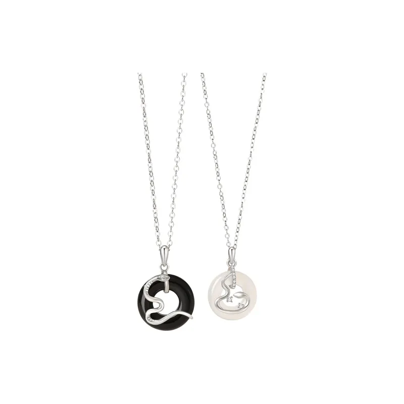 Emerald Chalcedony Necklaces Unisex-6