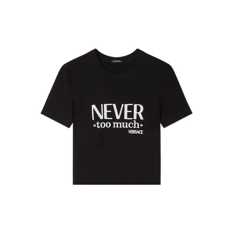 VERSACE T Shirt 'Black'-4