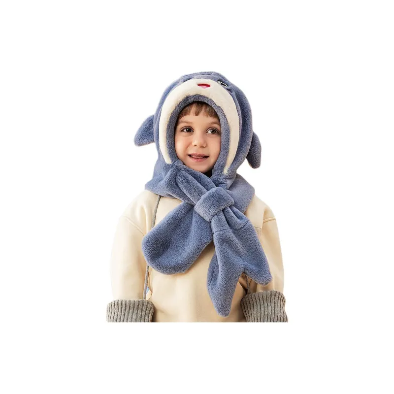 MOREMERRY Polyester Hoods & Plush Hats Kids'-0