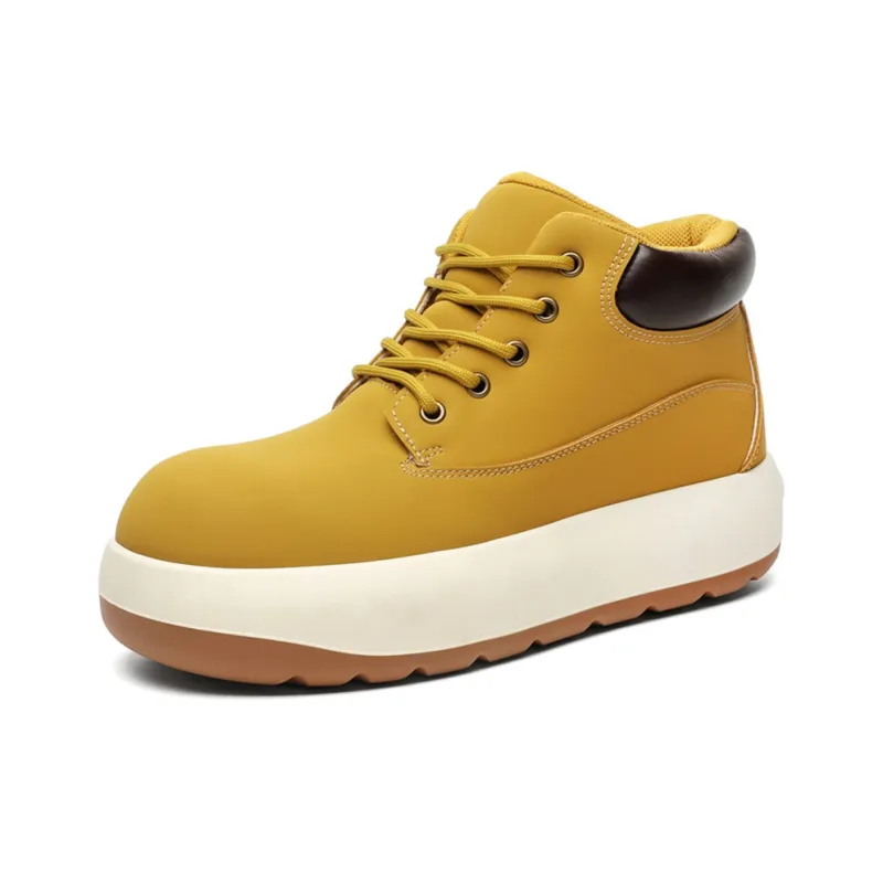 Medd Martin Boots Men Yellow Black-0