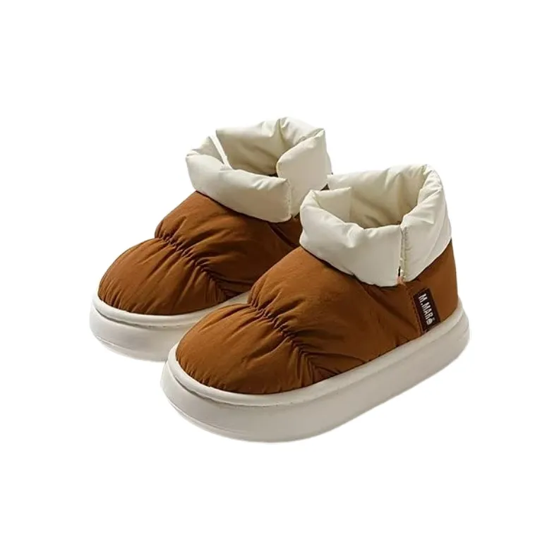 MashiMaro Home Slippers Green/Pink/Coffee-7