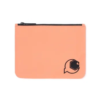 Carhartt WIP Water Repellent Fabric Wallet Women's Orange