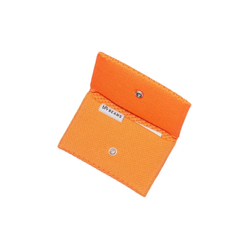 Beams Fabric Card Holder Regular Men's Orange-4