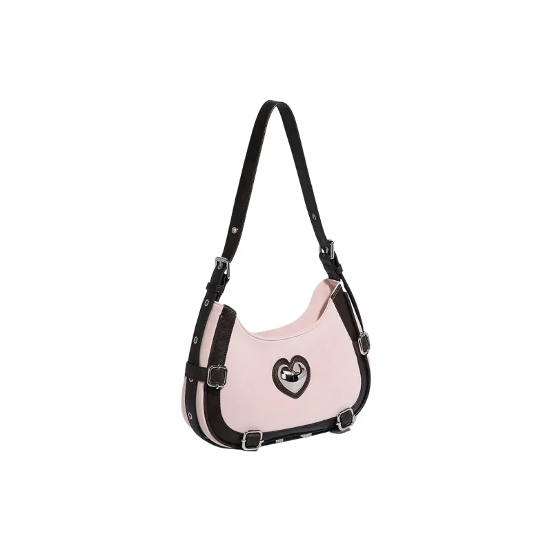 OCTSUI PU Shoulder Bag Regular Women's Khaki/Ecru/Pink/Blue-11