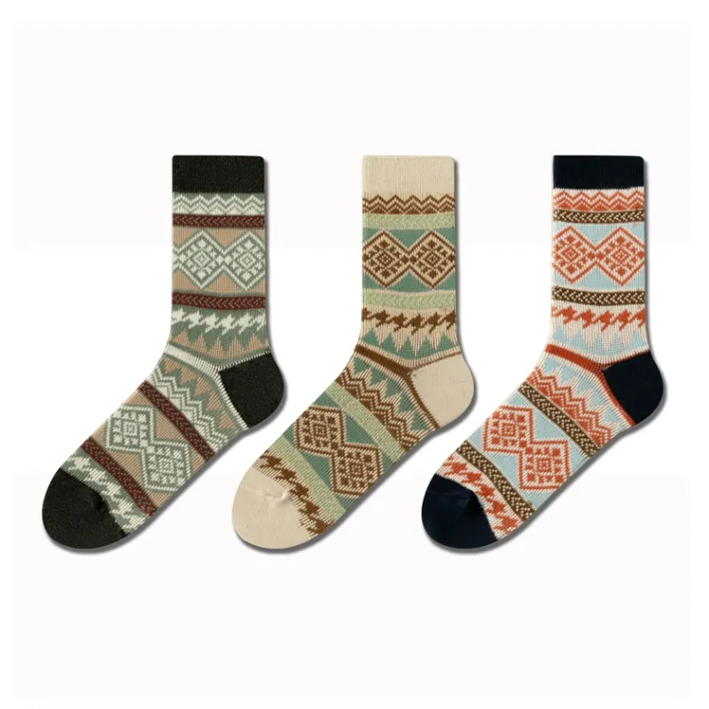 YOOKA Mid Calf Socks Unisex Combo Set-23