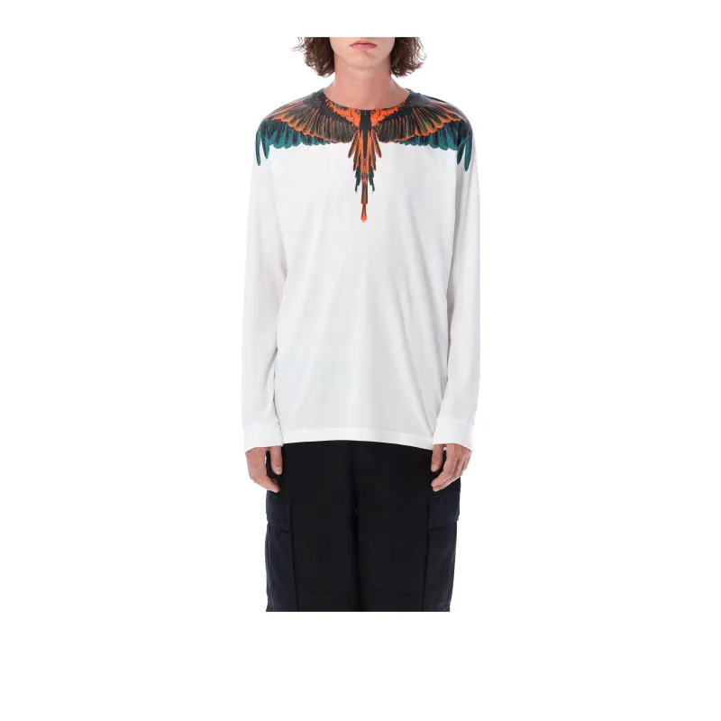 MARCELO BURLON COUNTY OF MILAN Icon Wings Long sleeve T shirt-0