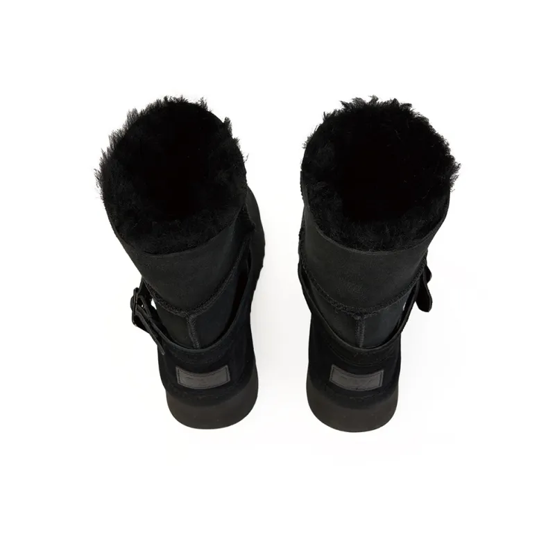 ABIDJAN Warm Winter Series Warm Height Increasing Crew Snow Boots Women's-10
