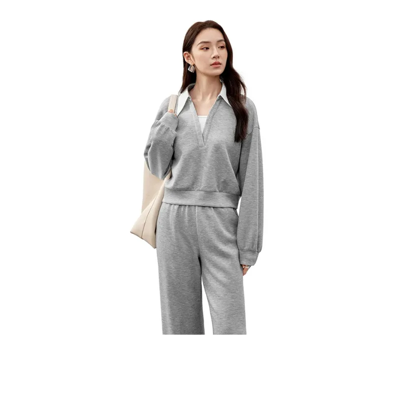 SENTUBILA Casual Suit Women's Gray-2