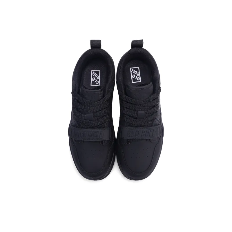 GLO BULL Skateboard Shoes Unisex Low Top Black-9