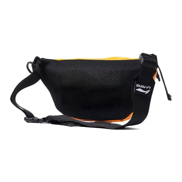 LiNing Polyester Sling Bag Fanny Pack Regular Unisex Yellow-1
