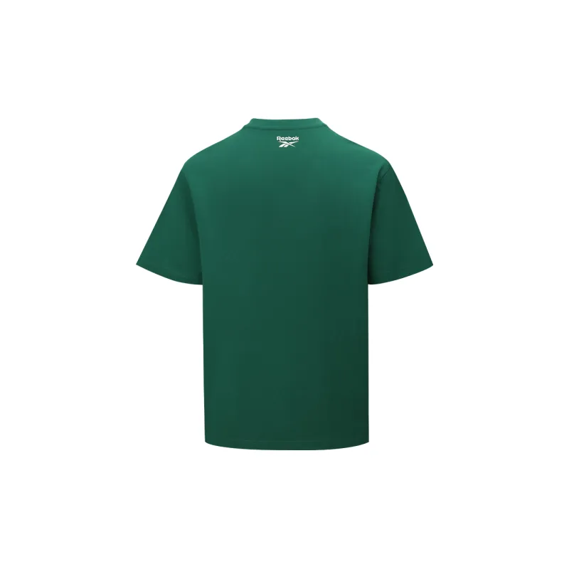Reebok T Shirt Unisex Dark Green-1
