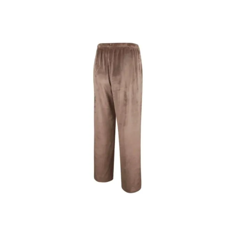 Nike AS W NSW NK CHLL VLR MR OH SWT Casual Pants Women's Beige Series-1