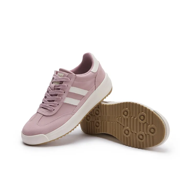 Hotwind Casual Shoes Women's Low Top Pink-3