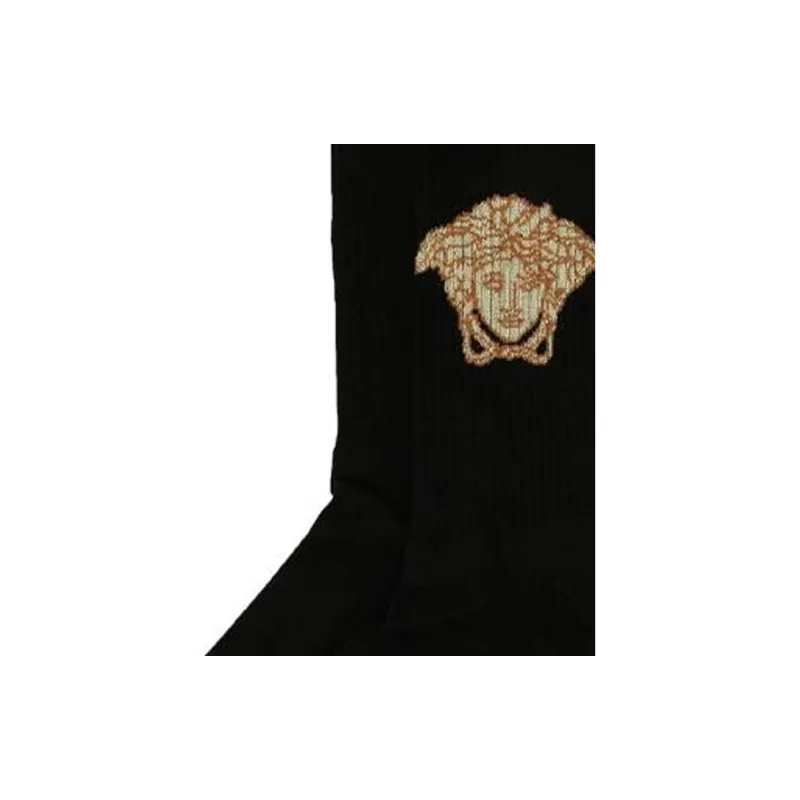 VERSACE Unisex Mid-Calf Socks-4