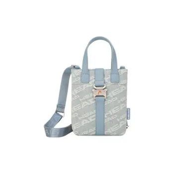 HEAD Fabric Small Square Bag Shoulder Bag Crossbody Bag Small Size Women's Light Blue