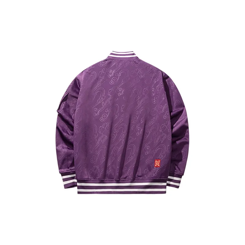 Anta Jackets Coats Unisex Auspicious Purple-1