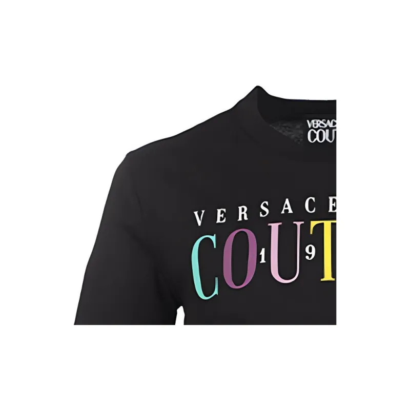 VERSACE T Shirts Women's Black-4