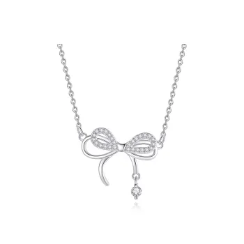 CHIEMOT S999 Fine Silver Collarbone Chain Women's