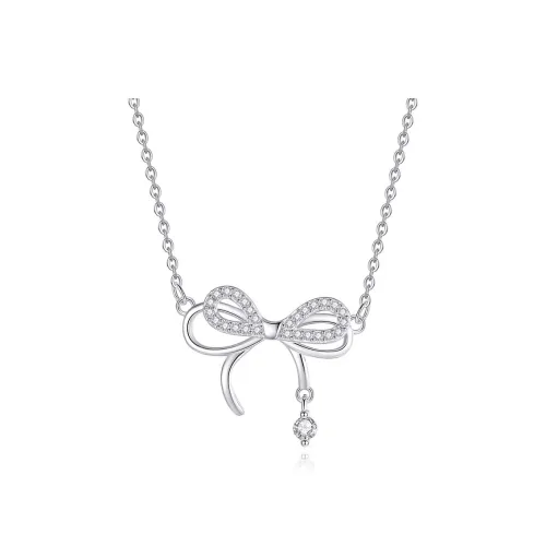 CHIEMOT S999 Fine Silver Collarbone Chain Women's