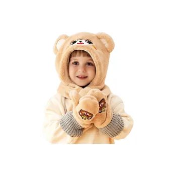 MOREMERRY Polyester Hoods & Plush Hats Kids'