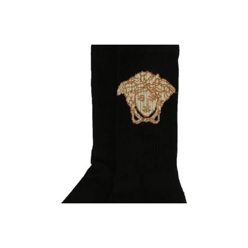 VERSACE Unisex Mid-Calf Socks-1