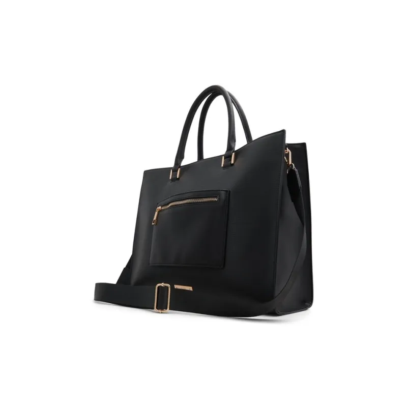 ALDO Artificial Leather Crossbody Handbags Large Size Women's Black/Mixed Color-1